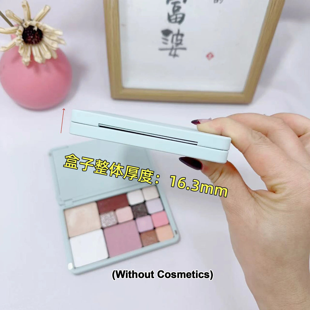 EyeShadow Magnetic Suction Packaging Box Multi Layer Makeup Self Assembling Disk Eye Shadow Storage Box Travel Portable