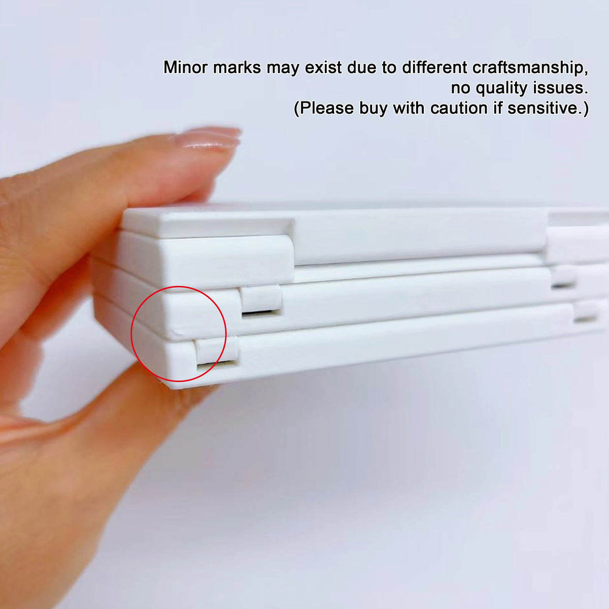 EyeShadow Magnetic Suction Packaging Box Multi Layer Makeup Self Assembling Disk Eye Shadow Storage Box Travel Portable